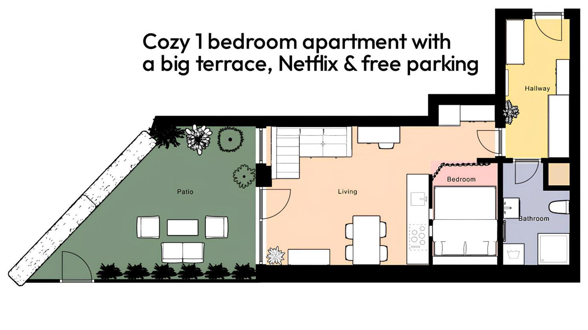 Fully Equipped Apartments With Terraces, Free Garage Parking, Netflix & Ac - By Apartmany Slapanice Cz 外观 照片
